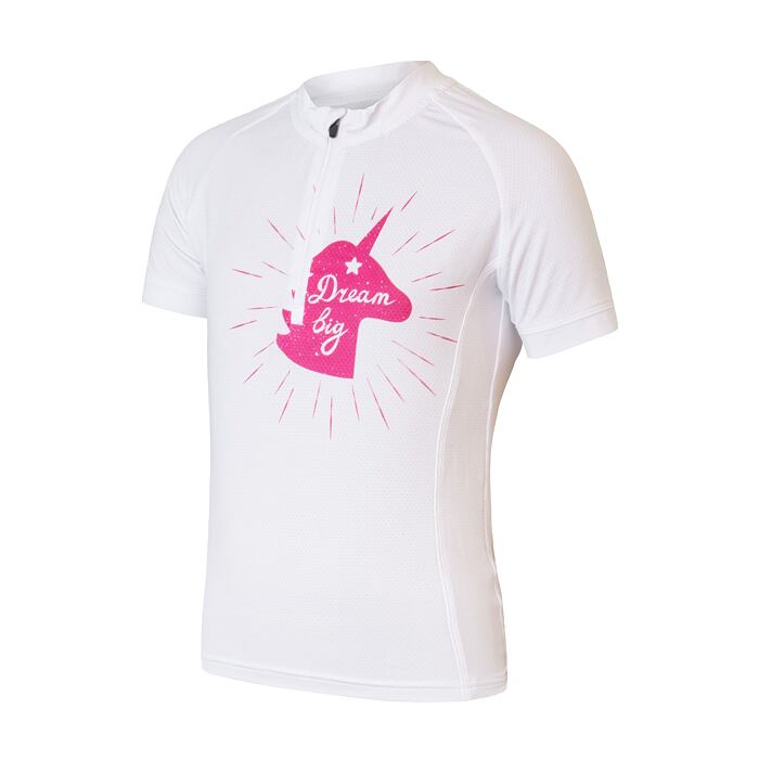 SENSOR CYCLE jersey YOUTH sow white unicorn COOLMAX ENTRY 