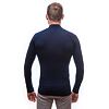 MERINO ACTIVE tee ls zip MEN deep blue